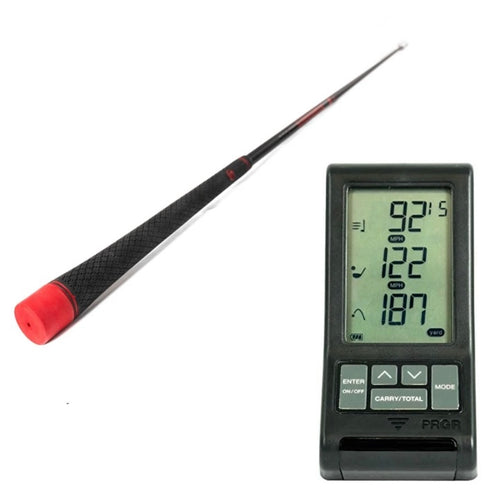 SuperSpeed Golf C Training club and PRGR Launch Monitor